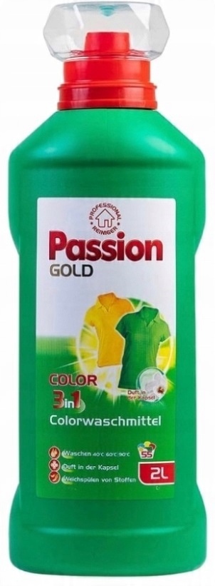 

Żel Do Prania 2L Color 3W1 Passion Gold