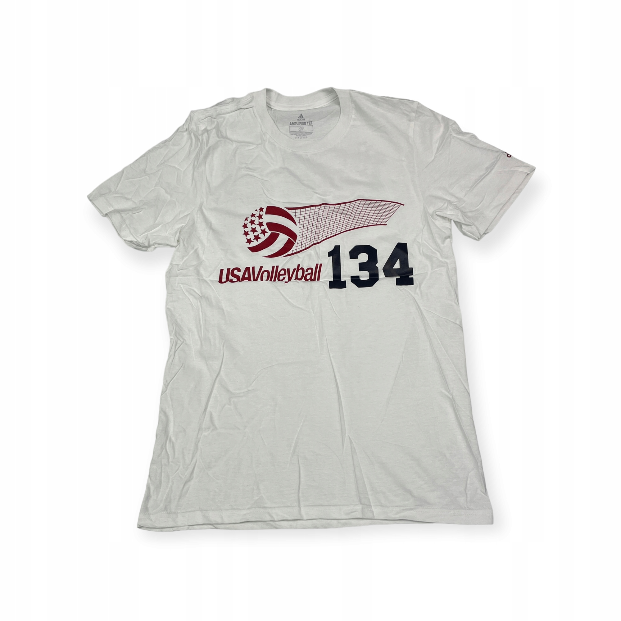 Koszulka męska biała ADIDAS VOLLEYBALL S 134