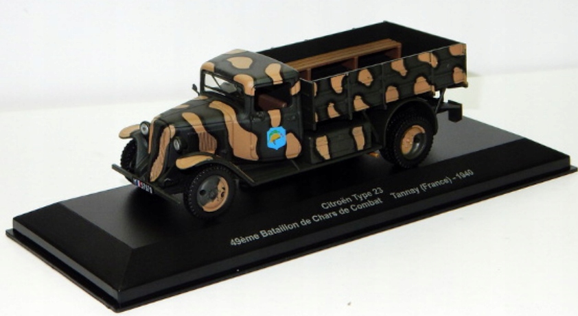 Citroën Type 23 Tannay Francie- 1940 1:43 Eaglemoss