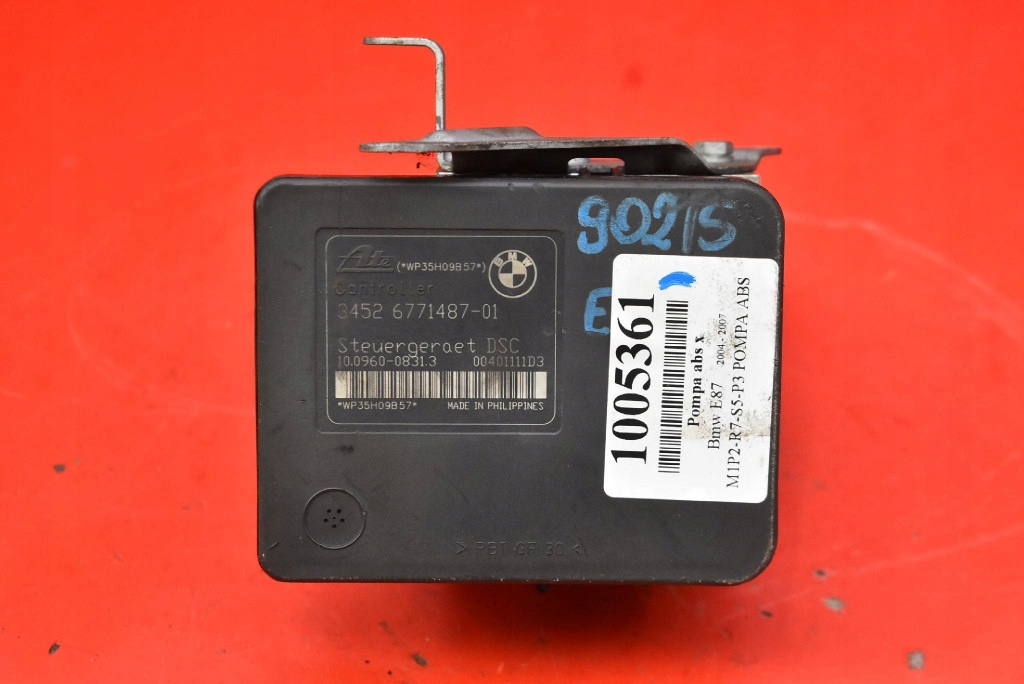 pump ABS 6771486 BMW E87 1.6i 115 KM 04-07