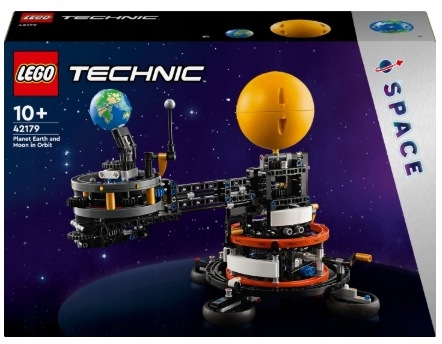 Lego stavebnice Technic 42179 Planeta Země a Měsíc na oběžné dráze