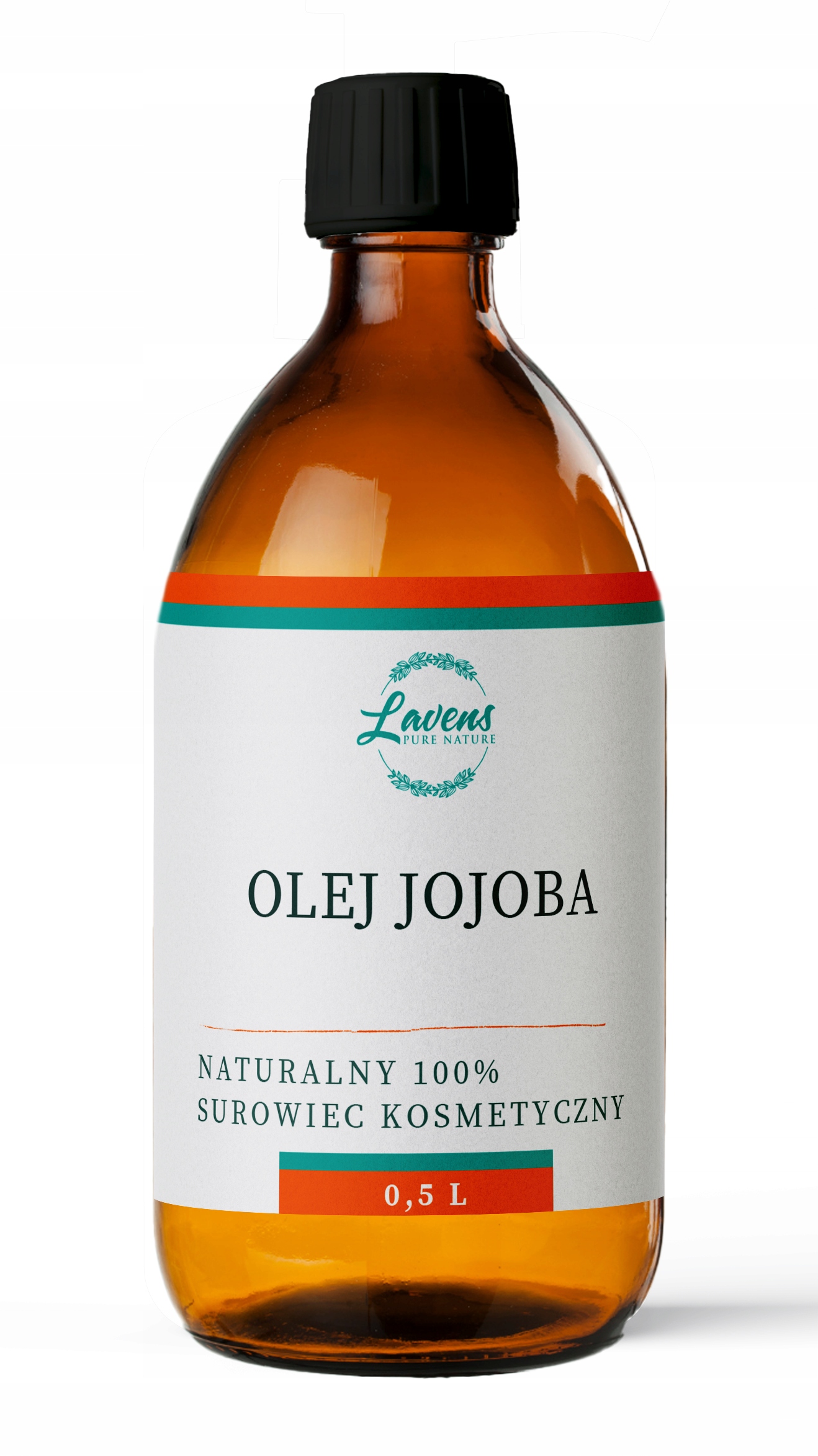 Naturalny Olejek Jojoba Olej Nierafinowany Tłoczony na zimno 500ml Złoty
