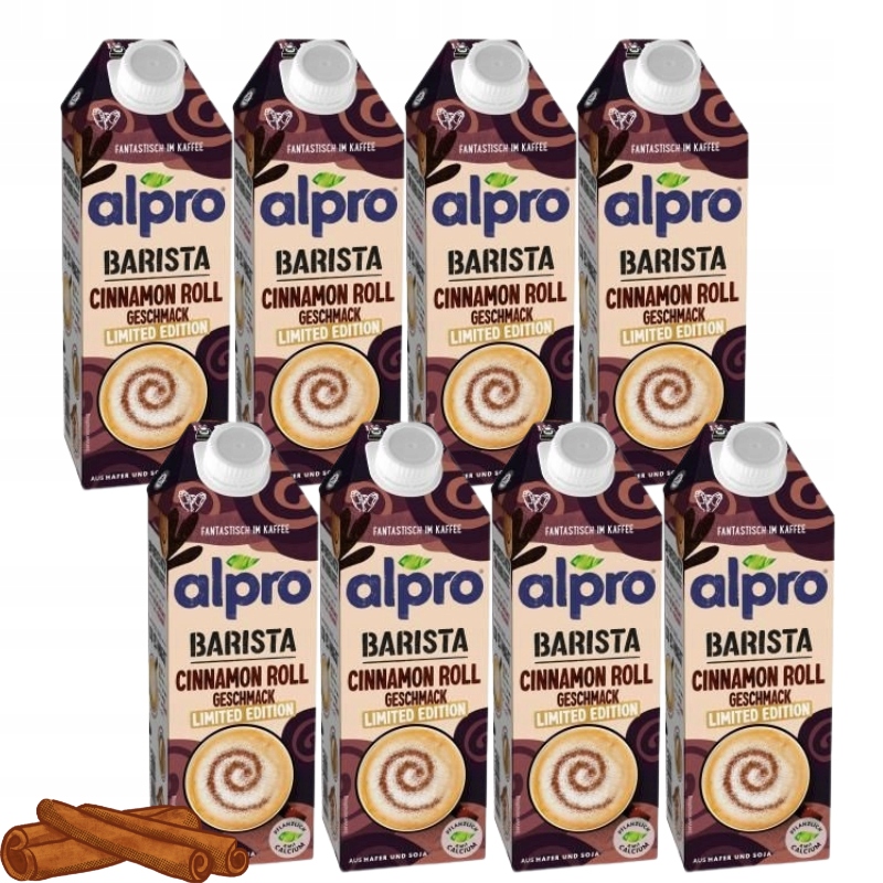 Levně Alpro Ovesno-sójový nápoj Barista Skořice 750 ml