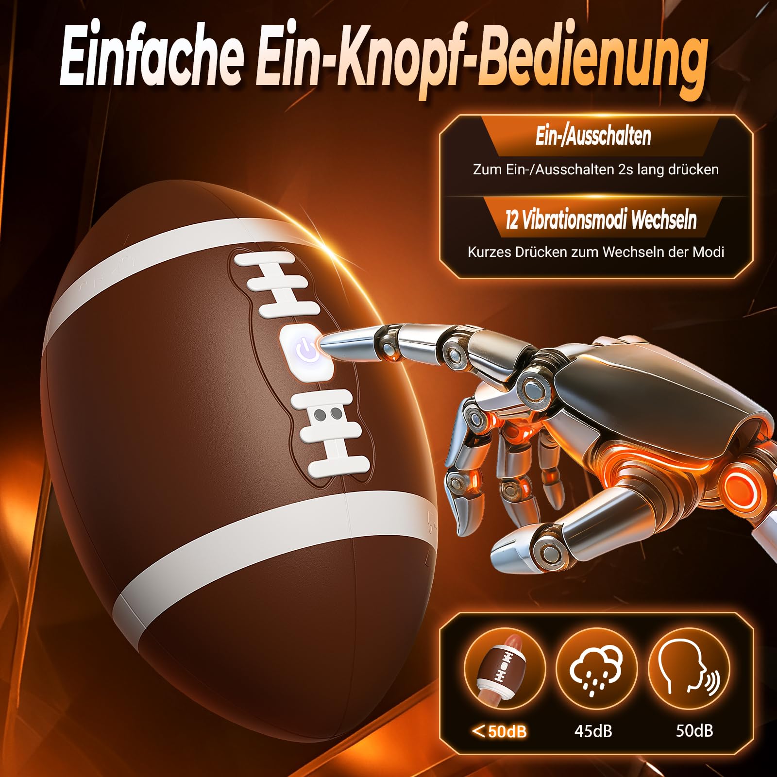 POCKET PUSSY Masturbator Dla Mężczyzn Z 12 Trybami Wibracji — miniatura 5