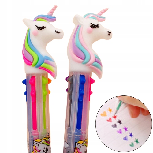 

Długopisy Jednorożec długopis Unicorn 6-kolorowy