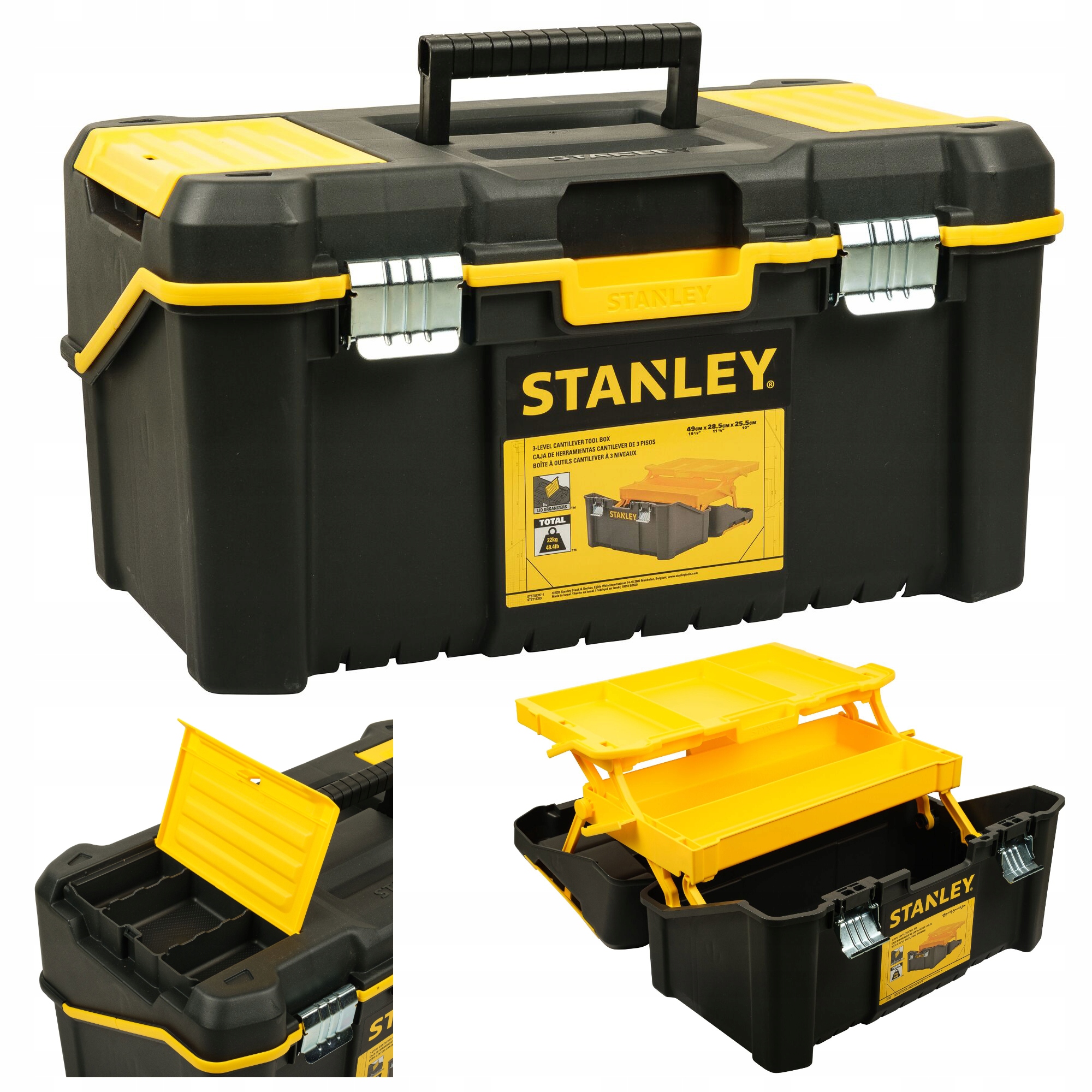 

Skrzynia narzędziowa Stanley STST83397-1 3-poziomo