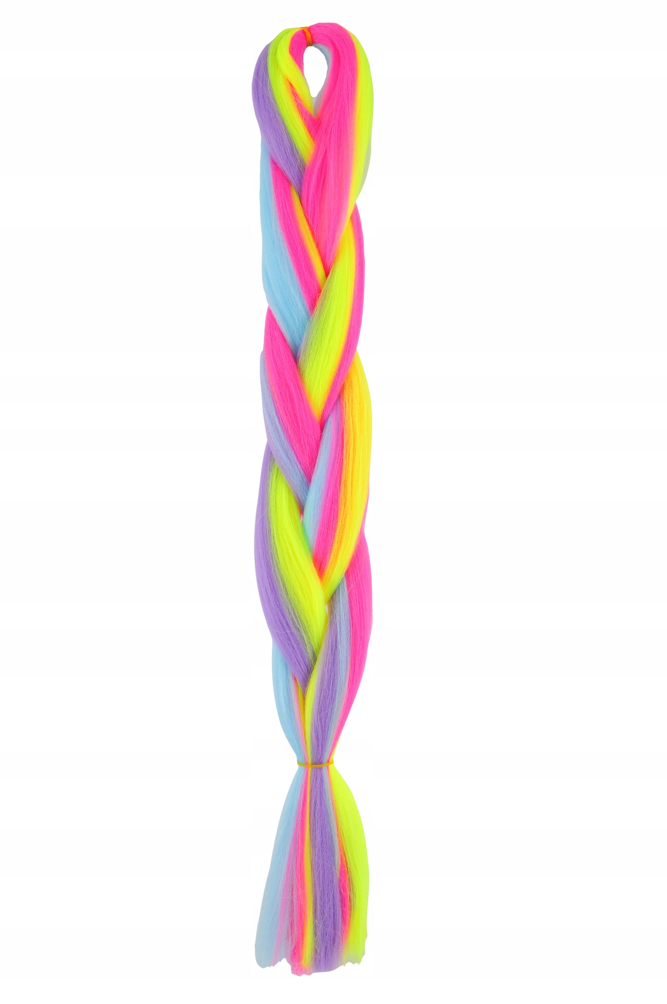 WŁOSY SYNTETYCZNE KOLOROWE WARKOCZYKI DRED MIX.413