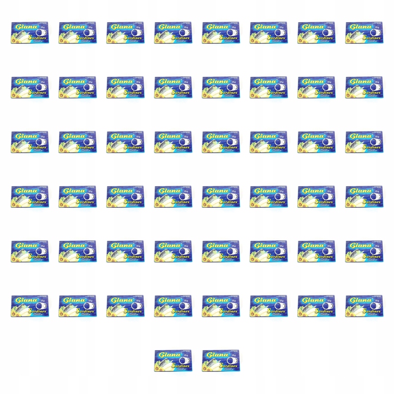 Sardinky v oleji 125 g Giana X50