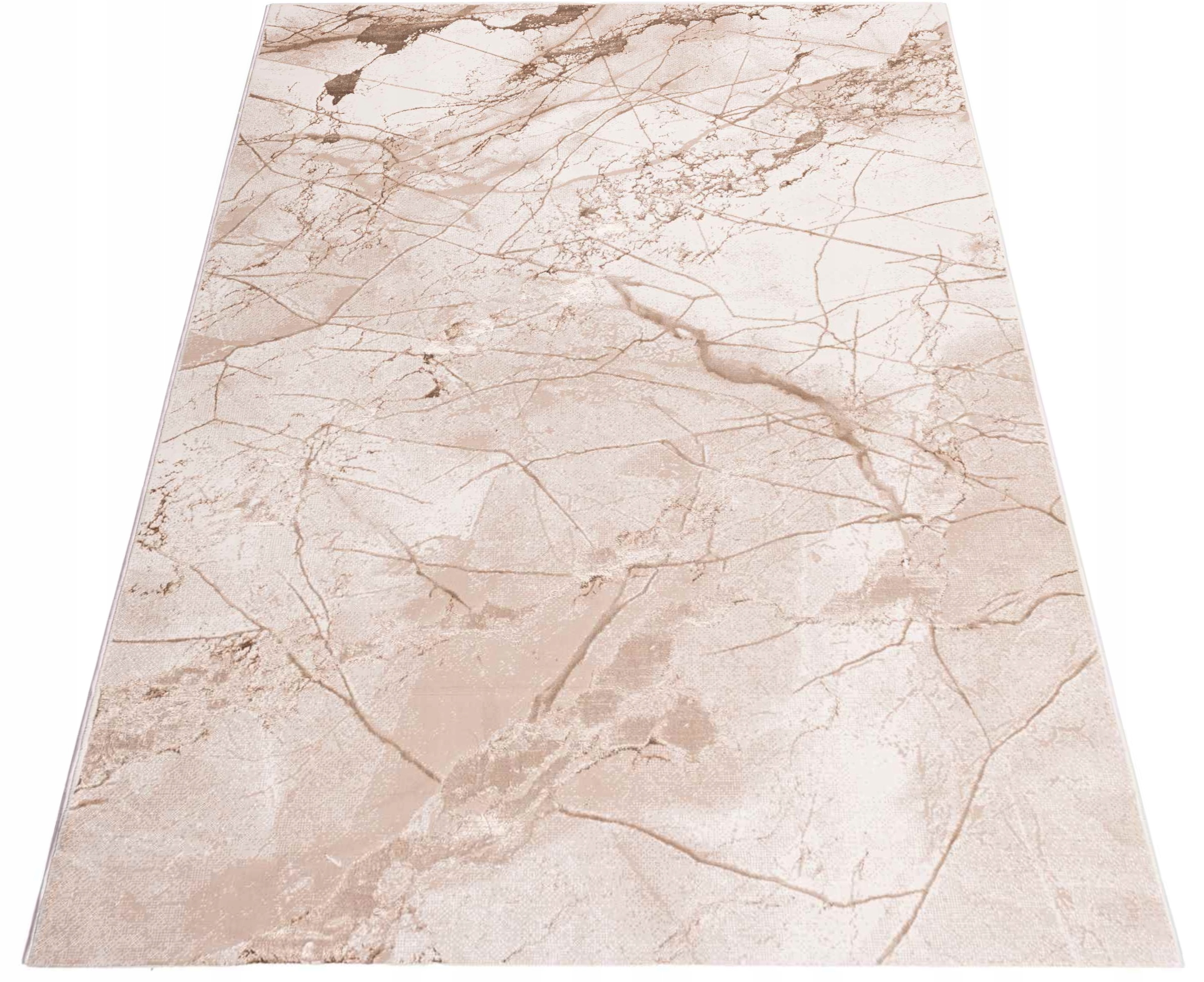 Dywan Creation marmur ziemi beżowy beż 200x290 beton glamour loftowy