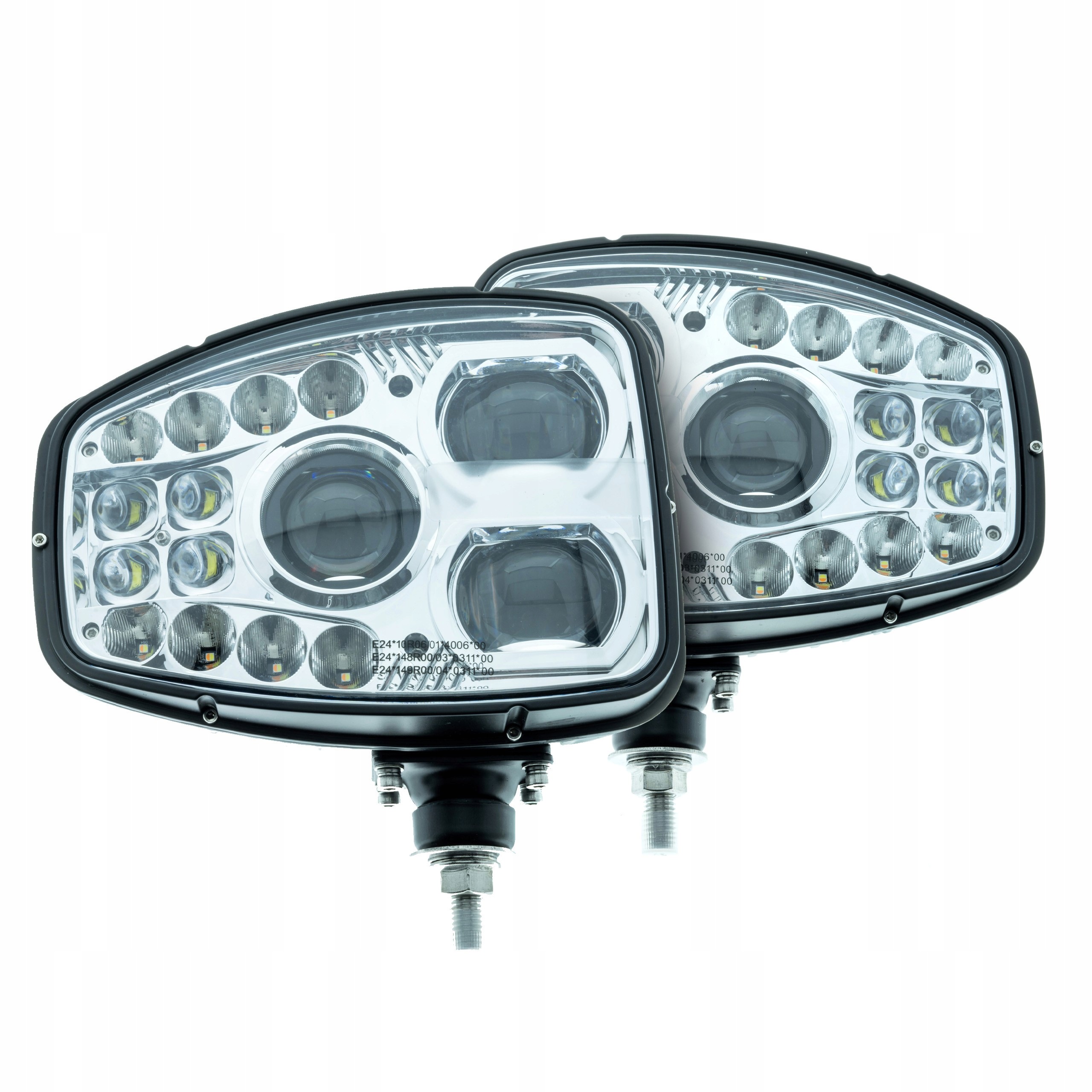 Led cestná lampa homologovaná 6000K 9-32V 2ks EPWLD24