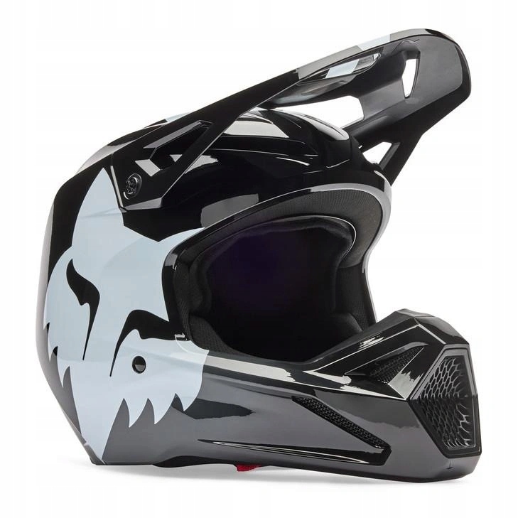 Detská motocyklová prilba Fox Junior V1 Shield Black čierna Darčeky