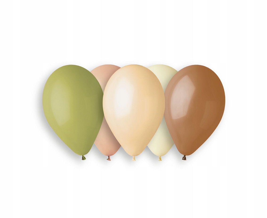 

Balony Boho Eko Ślub Wesele Pastelowe 33 cm 5 szt