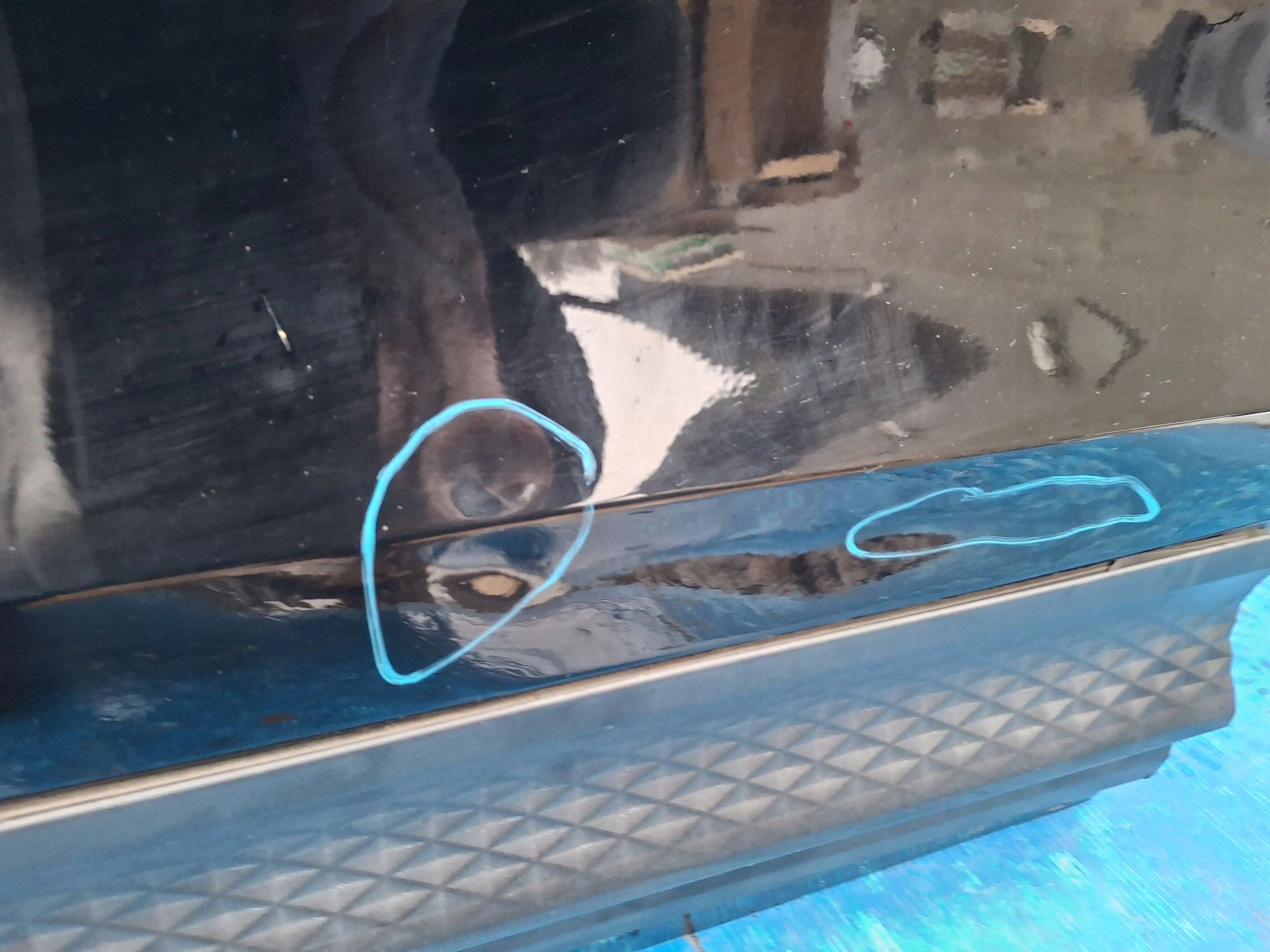 door left front PORSCHE MACAN and 95B 2014R->