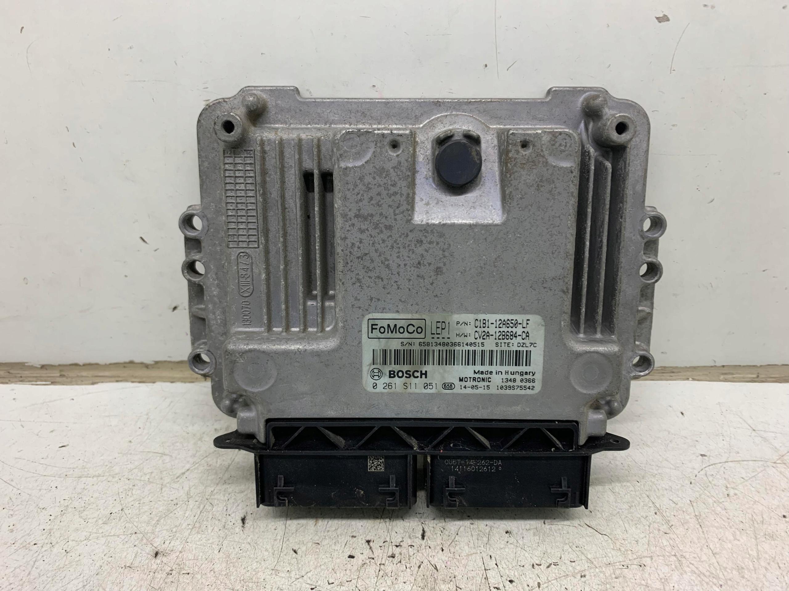 computer control unit of the engine C1B1-12A650-LF FORD FIESTA MK7 1.0 EB 08-17