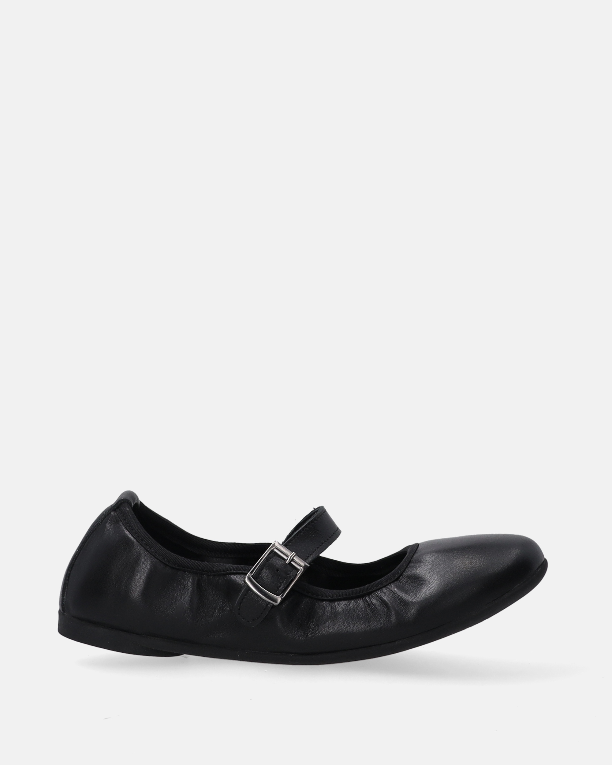 Czarne Damskie Baleriny Venezia Skórzane Z Elastyczną Cholewką Rozmiar 38