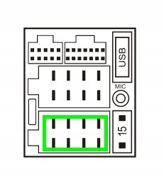 PRZEWÓD STERUJĄCY DO MODUŁU CONNECTS2 GMS VORDON Model swc china