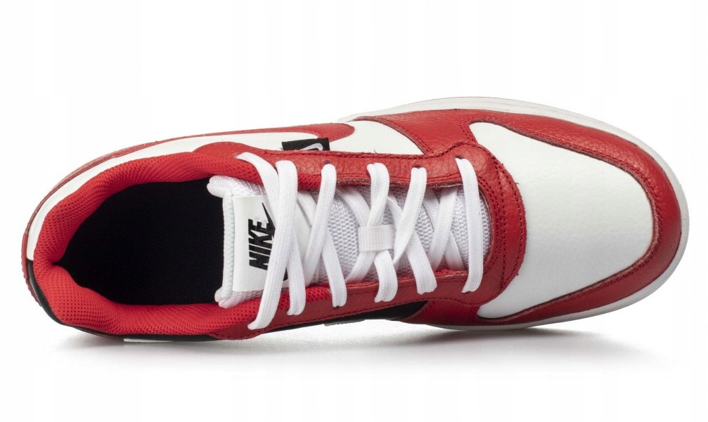 BUTY MĘSKIE SPORTOWE SKÓRZANE NIKE EBERNON LOW Kolor dodatkowy biały