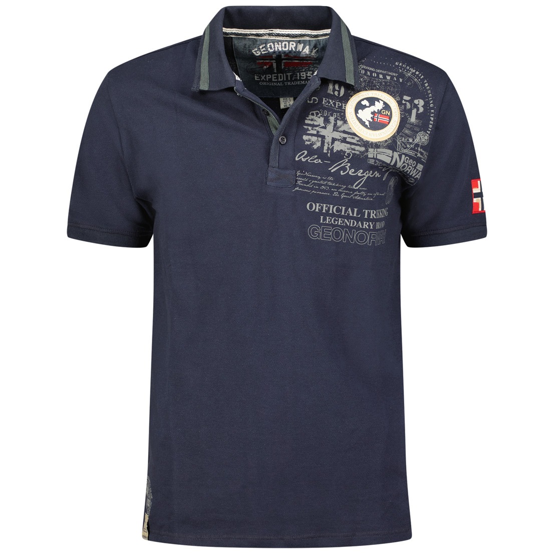 Geographical Norway polokošile pánská Karuen Men S tmavě modrá