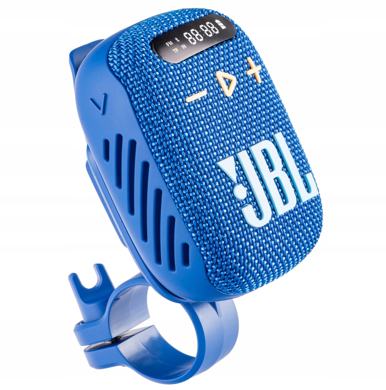 Głośnik Bluetooth+FM Jbl Wind 3 5W Wodoodporny +uchwyt na rower/motor blue