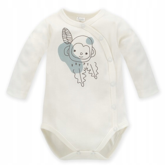 

Body Rozpinane Slow Life Pinokio Ecru r.68