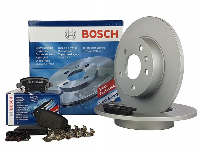 

Bosch Tarcze+klocki Tył Opel Astra H Zafira Combo