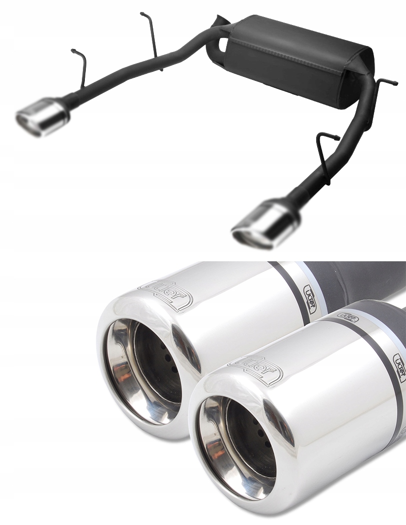 122-411/07-2 - Спортивный глушитель RENAULT Laguna II hatchback ULTER