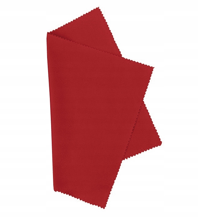 ŚCIERECZKA do Obiektywów Mikrofibra CZERWONA