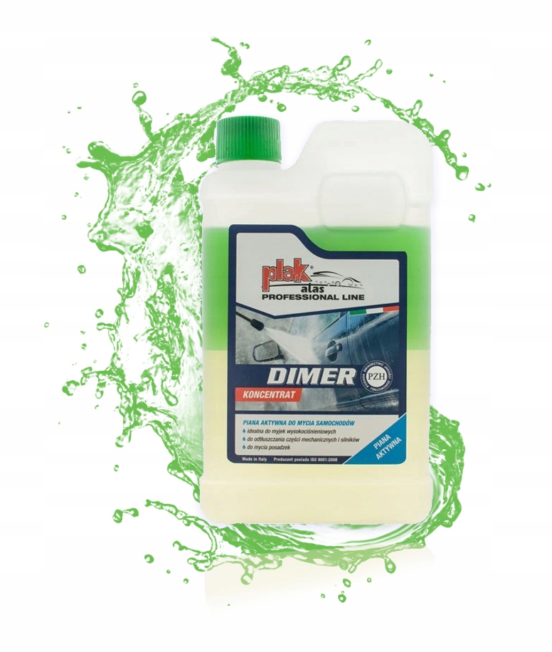 PŁYN CZYSZCZĄCY PLAK DIMER 1KG AKTYWNA PIANA Producent Atas