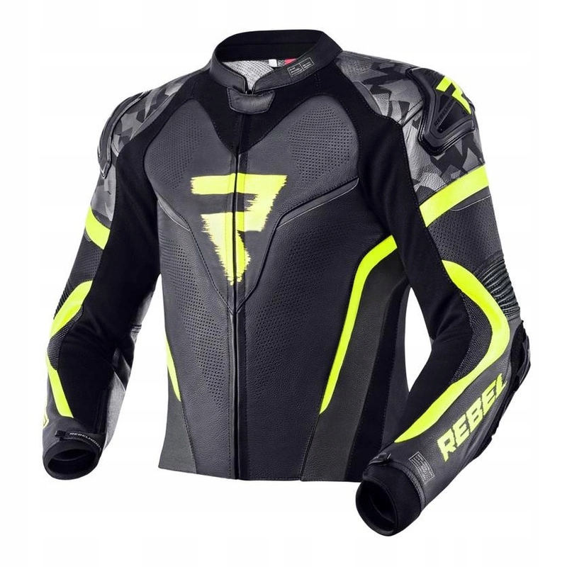 Bunda Rebelhorn Rebel Black/flo Yellow Darčeky