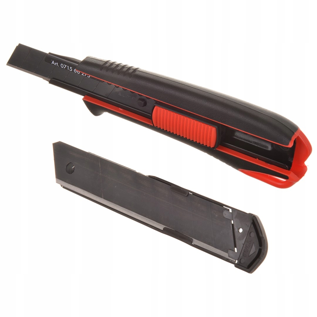 NÓŻ MONTERSKI TAPECIAK NOŻYK DO TAPET 18MM + 3 OSTRZA WURTH