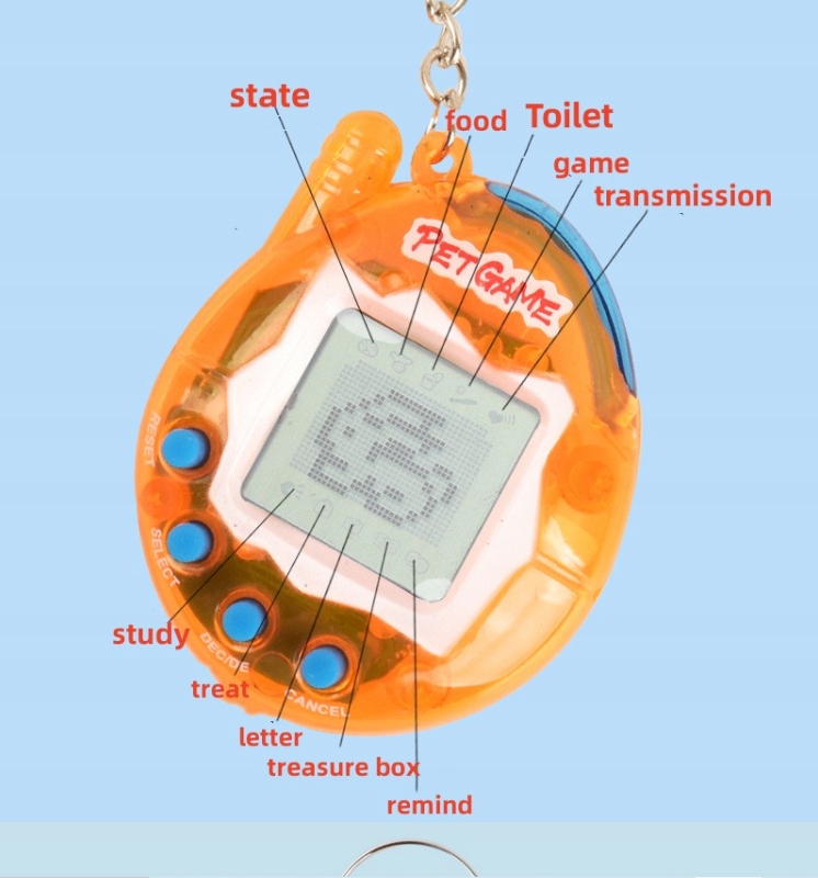 TAMAGOTCHI 168 ZWIERZAKOW CYFROWY ELEKTRONICZNY Wiek dziecka 3 lata +