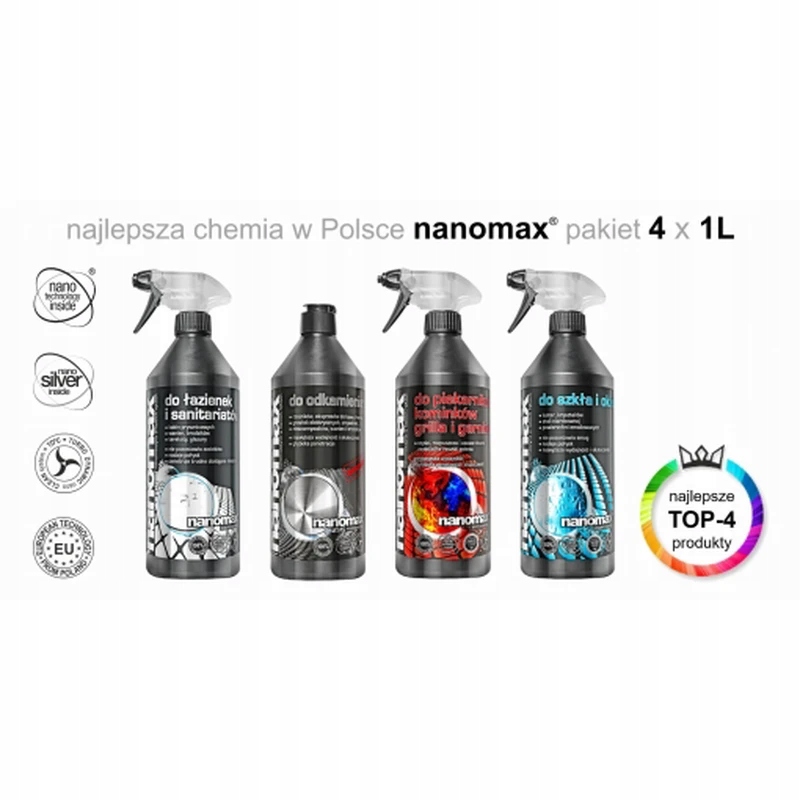 Levně nanomax Professional set TOP-4, 1L