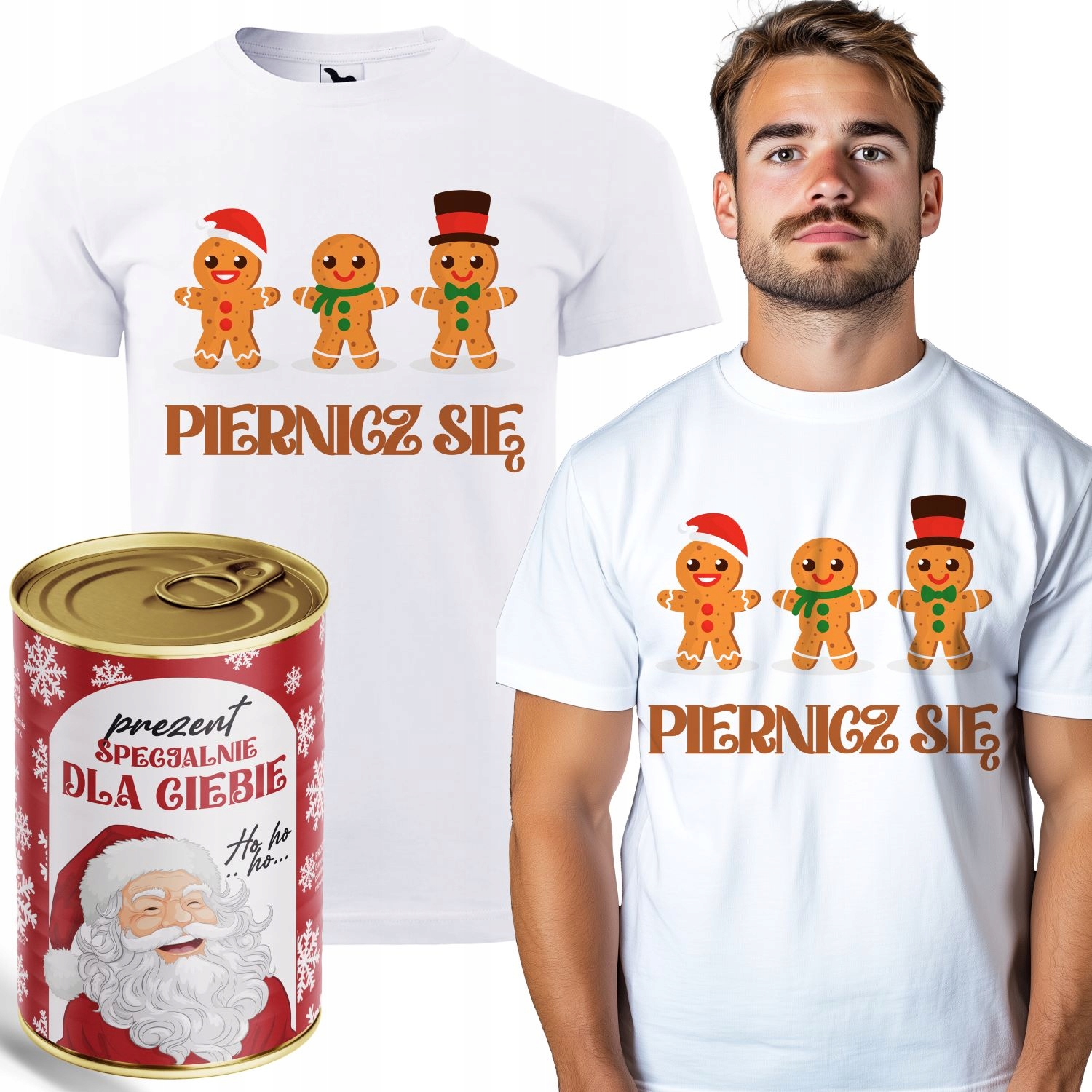 Tričko Mikúlovský Dárek Perník Vyrob Sam Svůj Perníky Perník V Vel XL