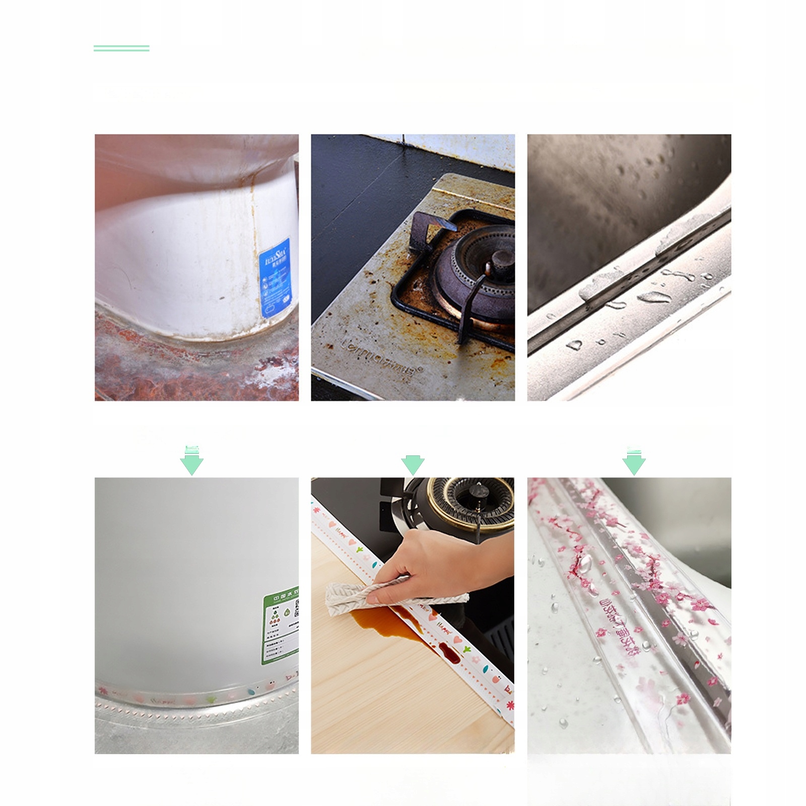 TAŚMA USZCZELNIAJĄCA NAROŻNIK ŚCIANY TAŚMA USZCZELNIAJĄCA SZEW ZLEWU Zasilanie USB