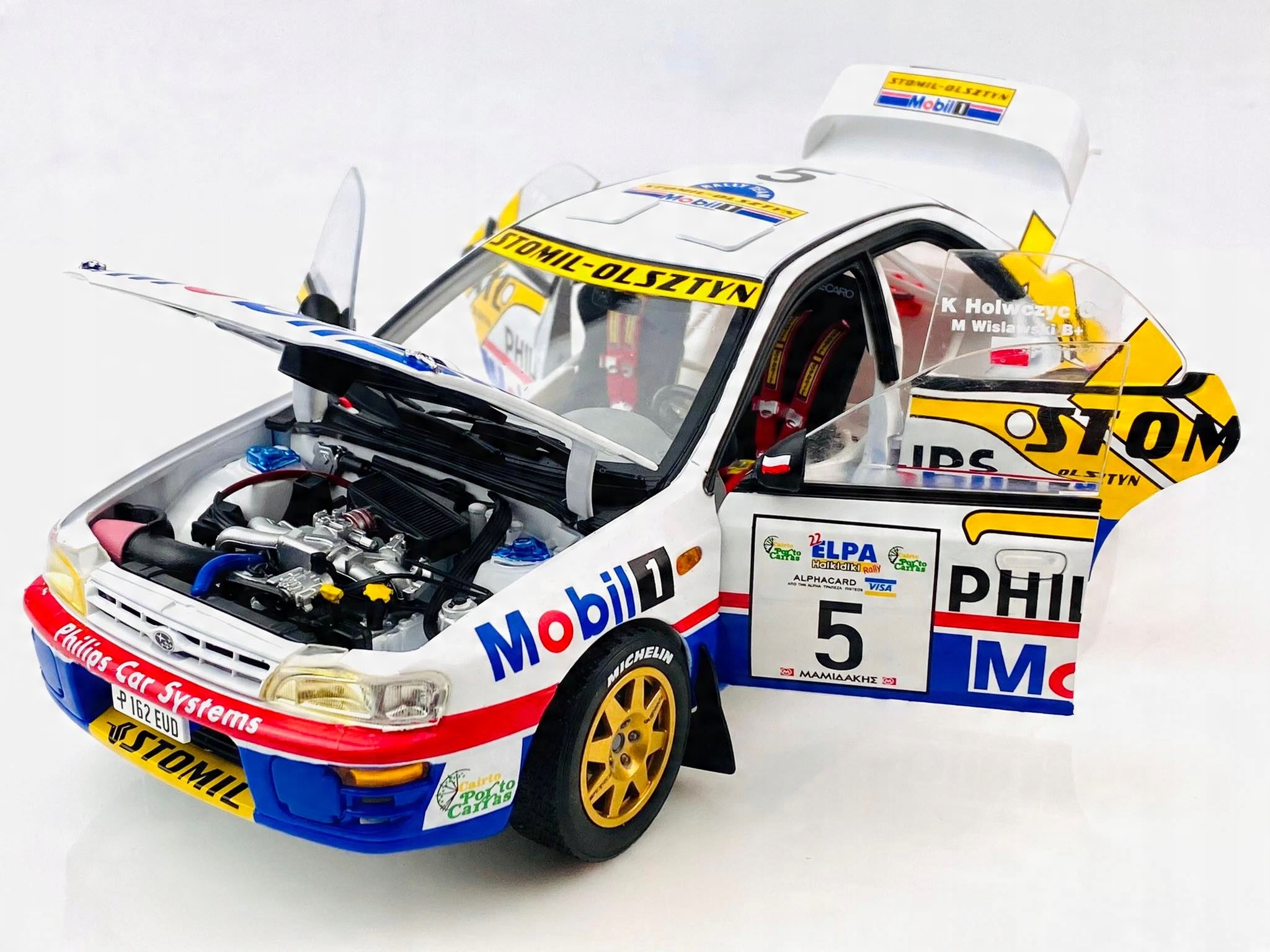

Subaru impreza 555 #5 Holowczyc Sun Star 1:18