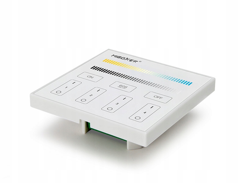 PANEL ścienny 4-Strefowy MILIGHT LED PUSZKA T2 CCT Typ pilot