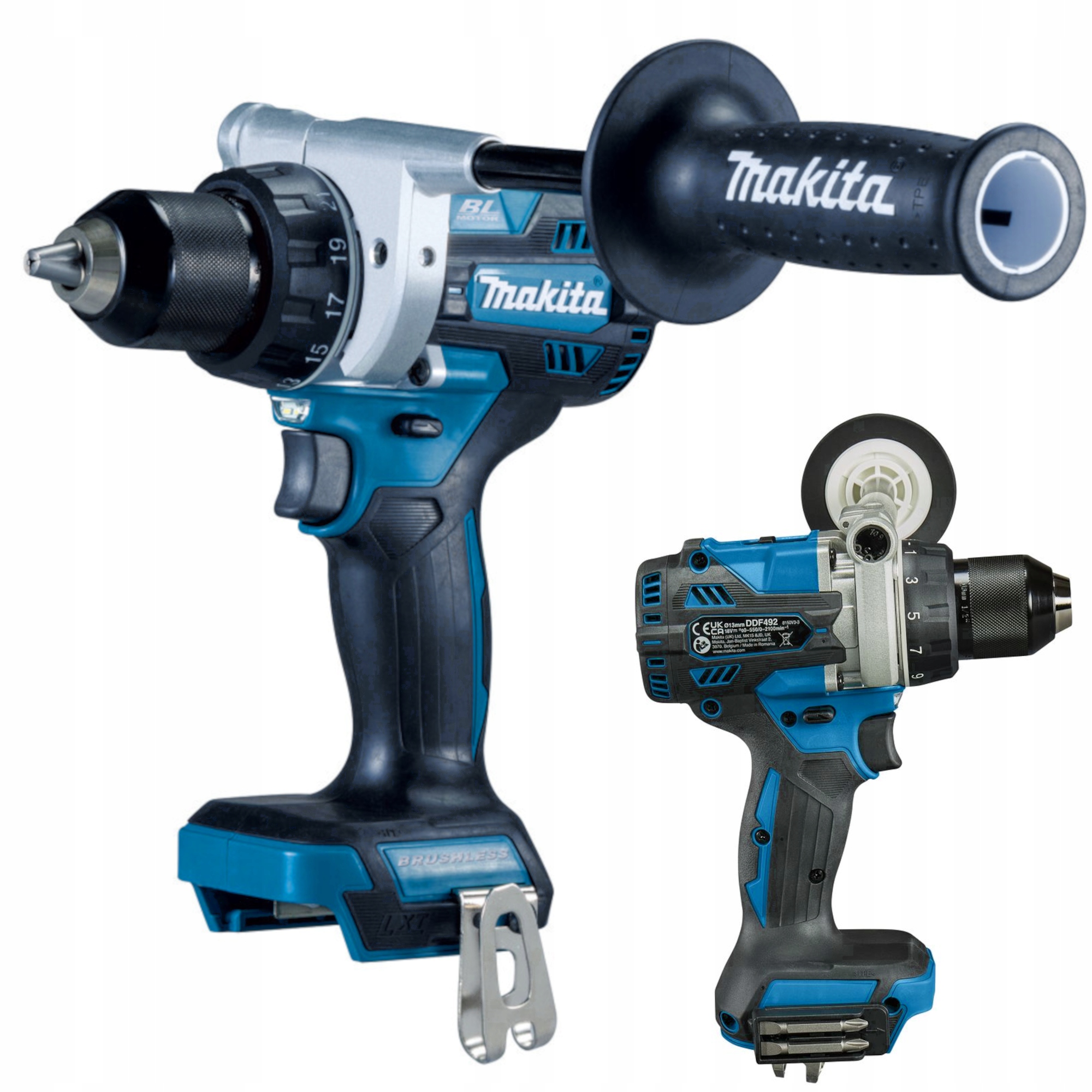 Makita DDF492Z Wiertarko-Wkrętarka zasilanie akumulatorowe 18V Lxt 130Nm Bl