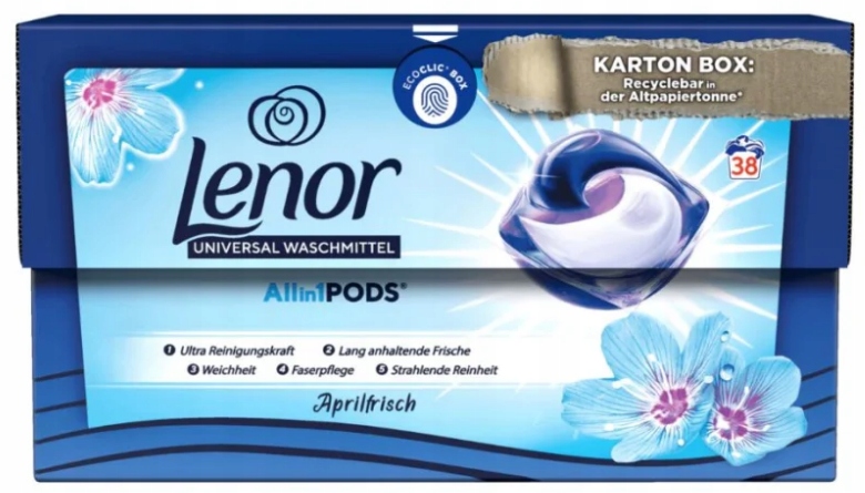 

Lenor All in 1 Pods Aprilfrisch Pods 38 z Niemiec
