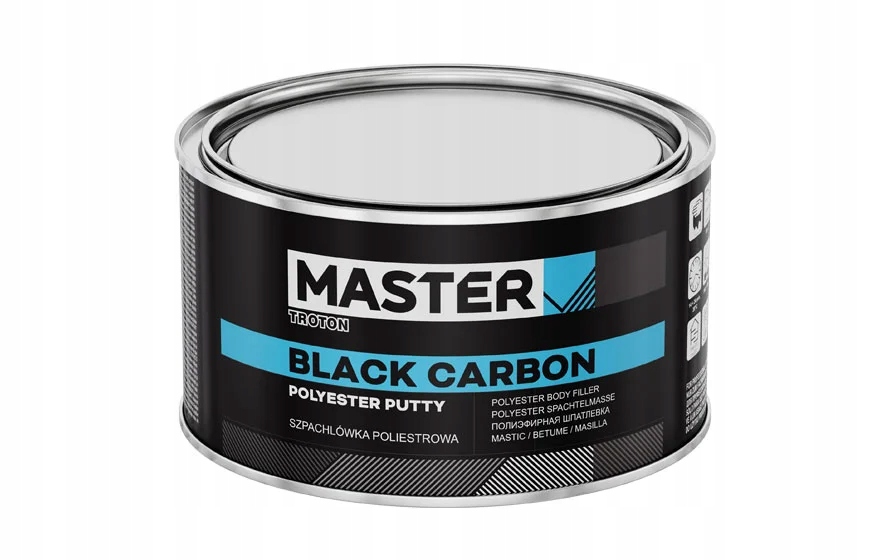 Szpachla samochodowa z włóknem węglowym Master Black Carbon 250 ml Trot
