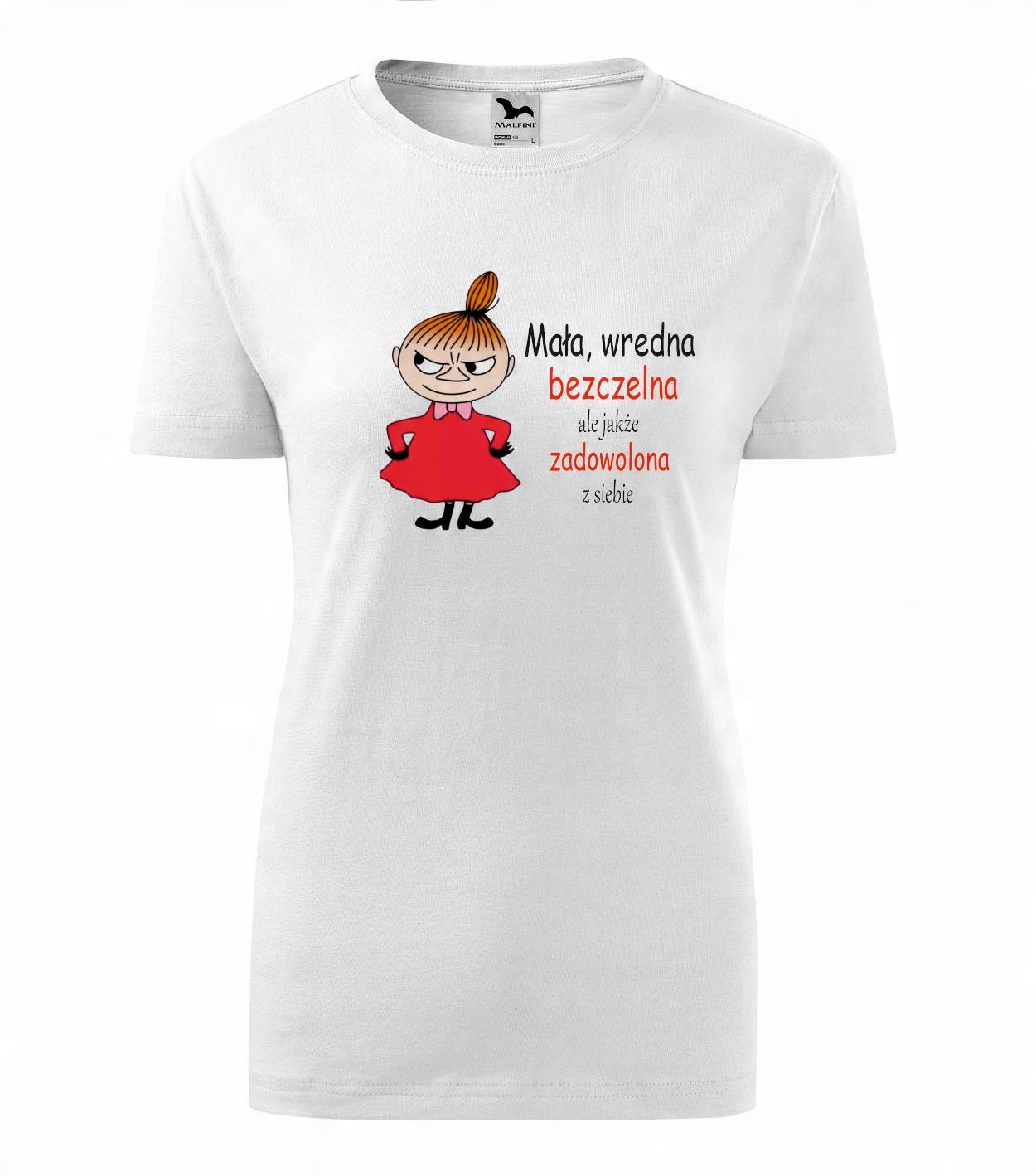 

Koszulka T-shirt Mała MI Wredna Bezczelna damska