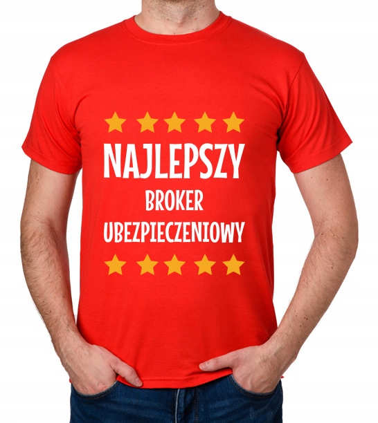 

koszulka Najlepszy Broker Ubezpieczeniowy prezent