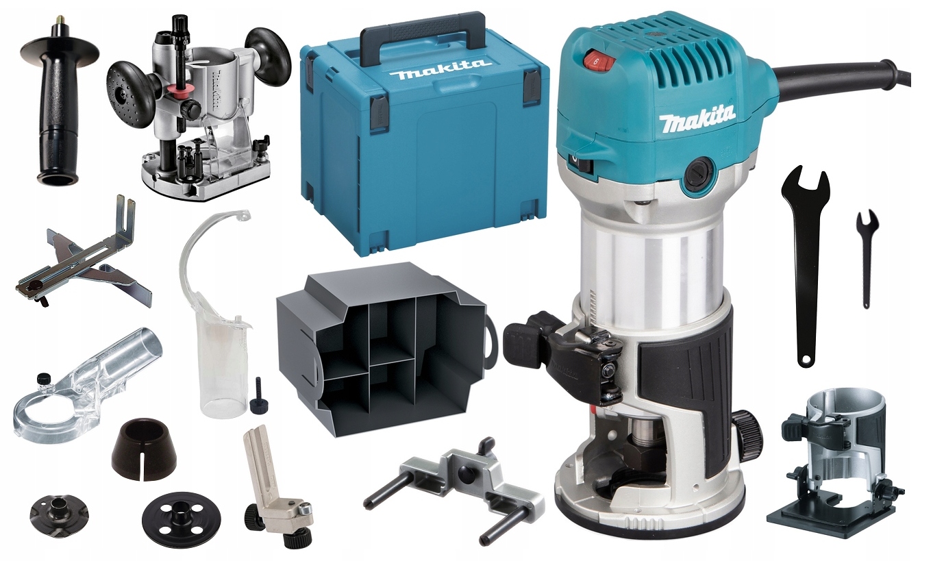 Frezarko Wycinarka Elektryczna Górnowrzecionowa Makita RT0702CX2J 710W