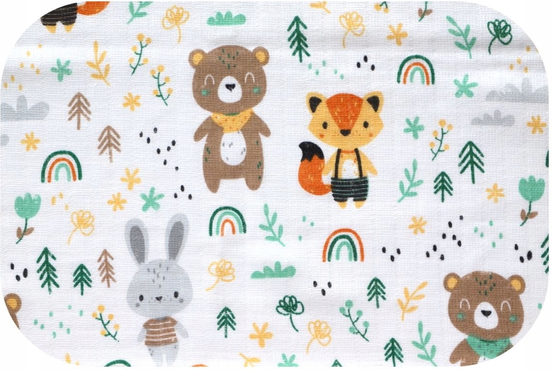 

Pielucha pieluszka tetrowa kolorowa Polska 70x80