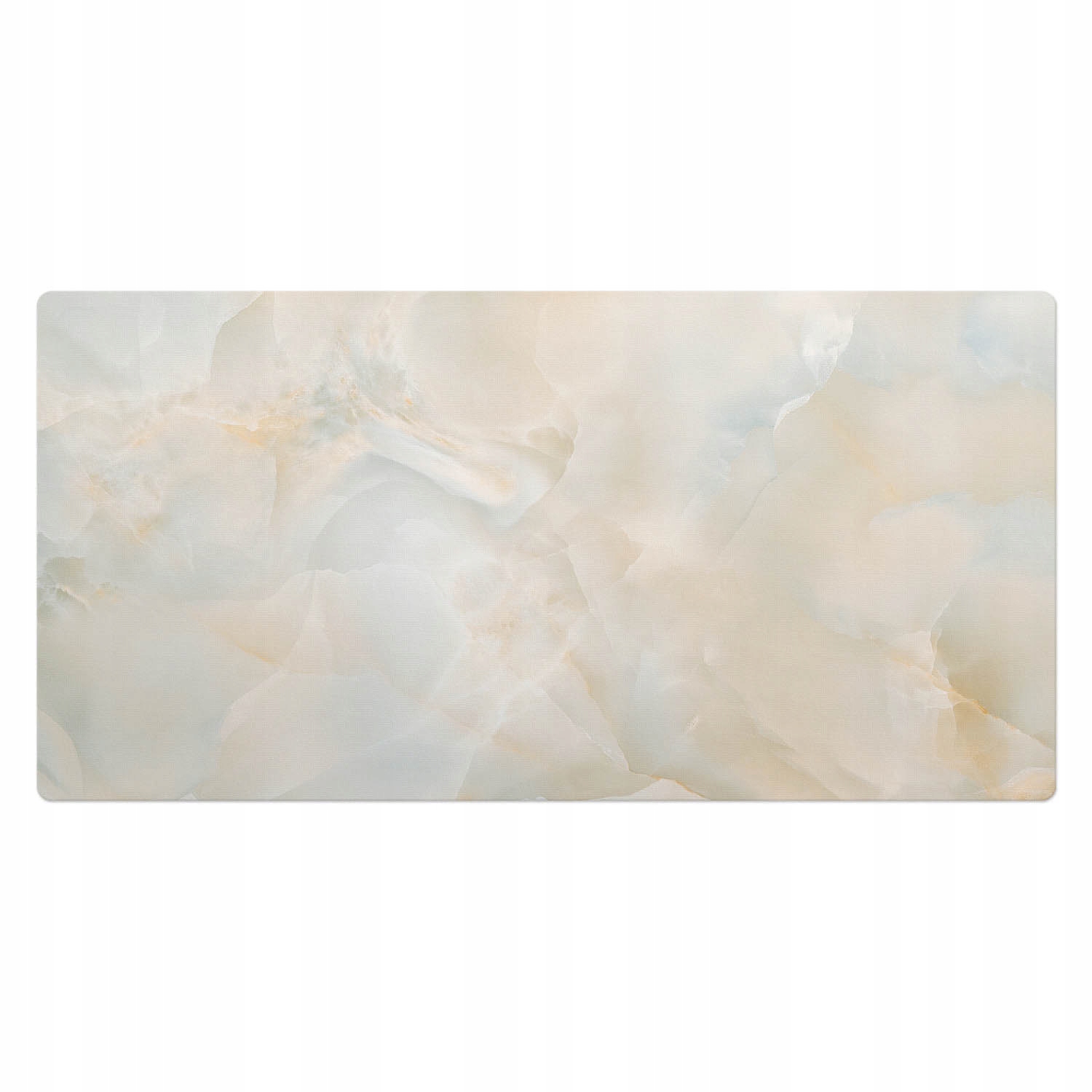 Protiskluzová vinylová dekorativní podložka Vlny v jasné abstrakci 100 x 50 cm