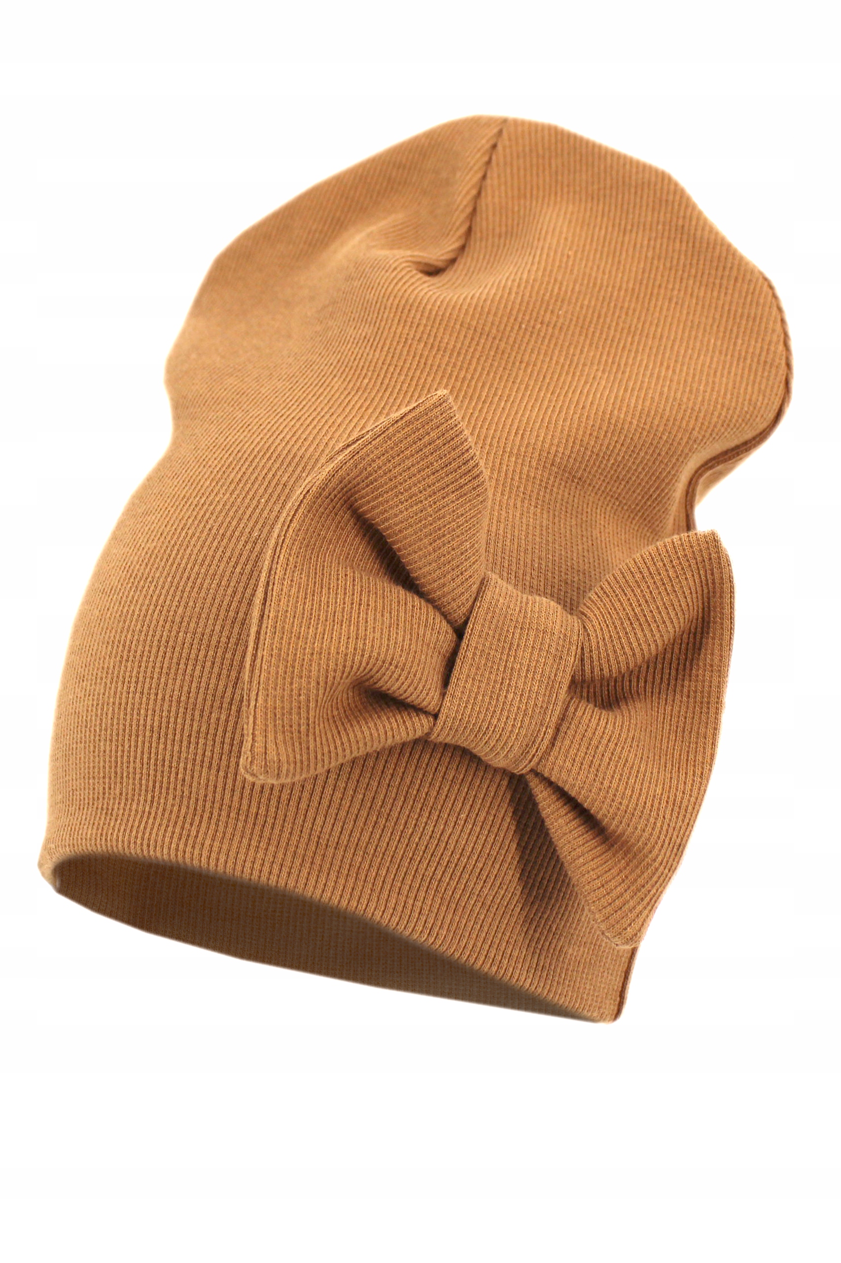 DWUWARSTWOWY KOMPLET DZIECIĘCY PRAKTYCZNA CHUSTKA MODNA CZAPKA Z KOKARDĄ Marka Inna marka