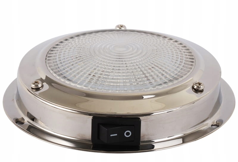 00550-SLD - СВЕТОДИОДНАЯ КРУГЛАЯ ЛАМПА ИЗ НЕРЖАВЕЮЩЕЙ СТАЛИ ДЛЯ ЛОДКИ