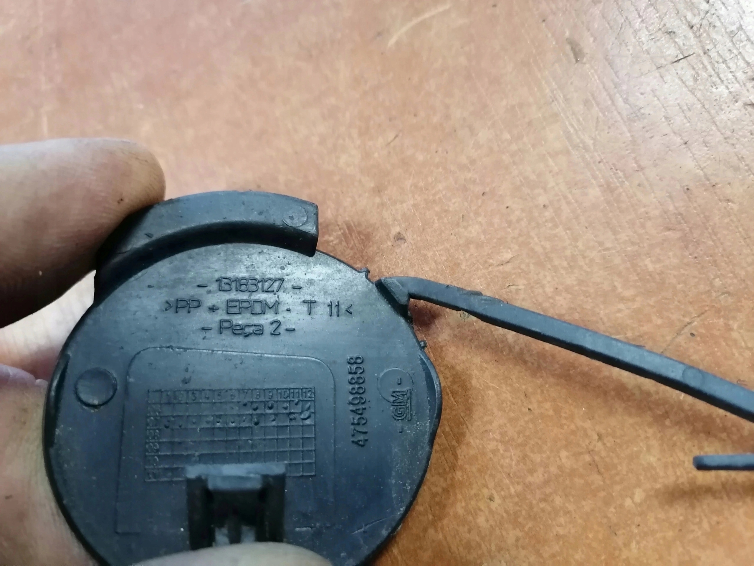 OPEL CORSA D copri paraurti HAKA 13183127