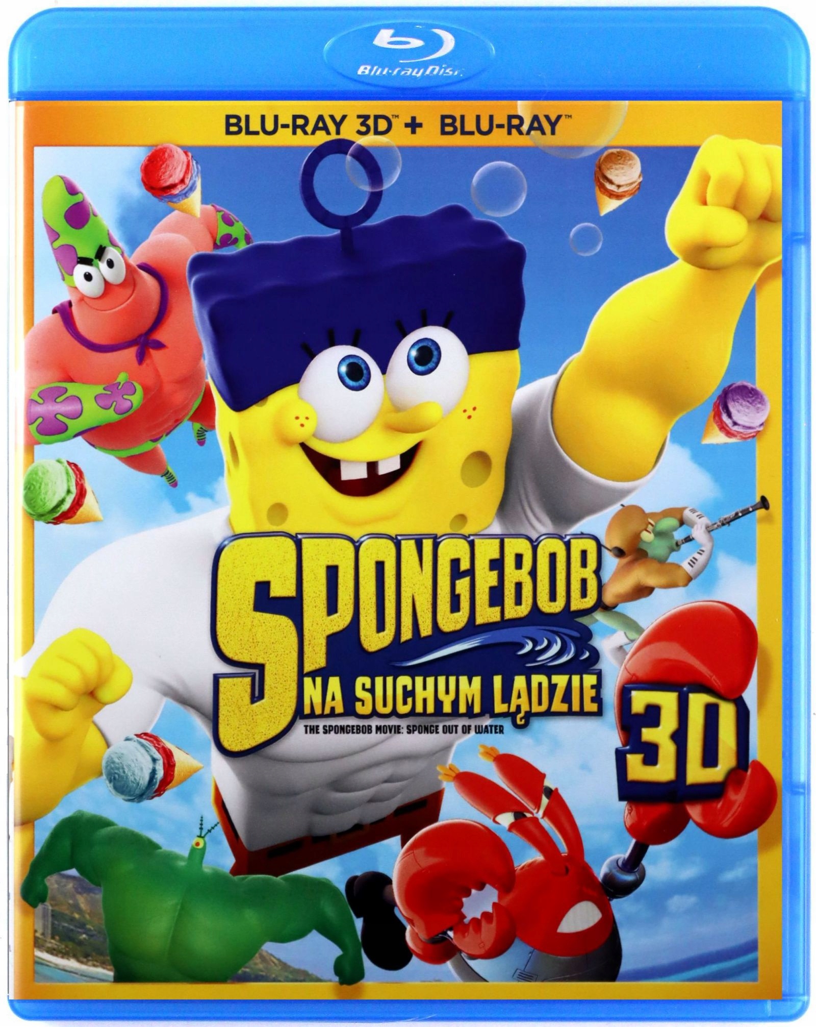 

Spongebob: Na Suchym Lądzie [blu-ray 3D]+[BLU-RAY]