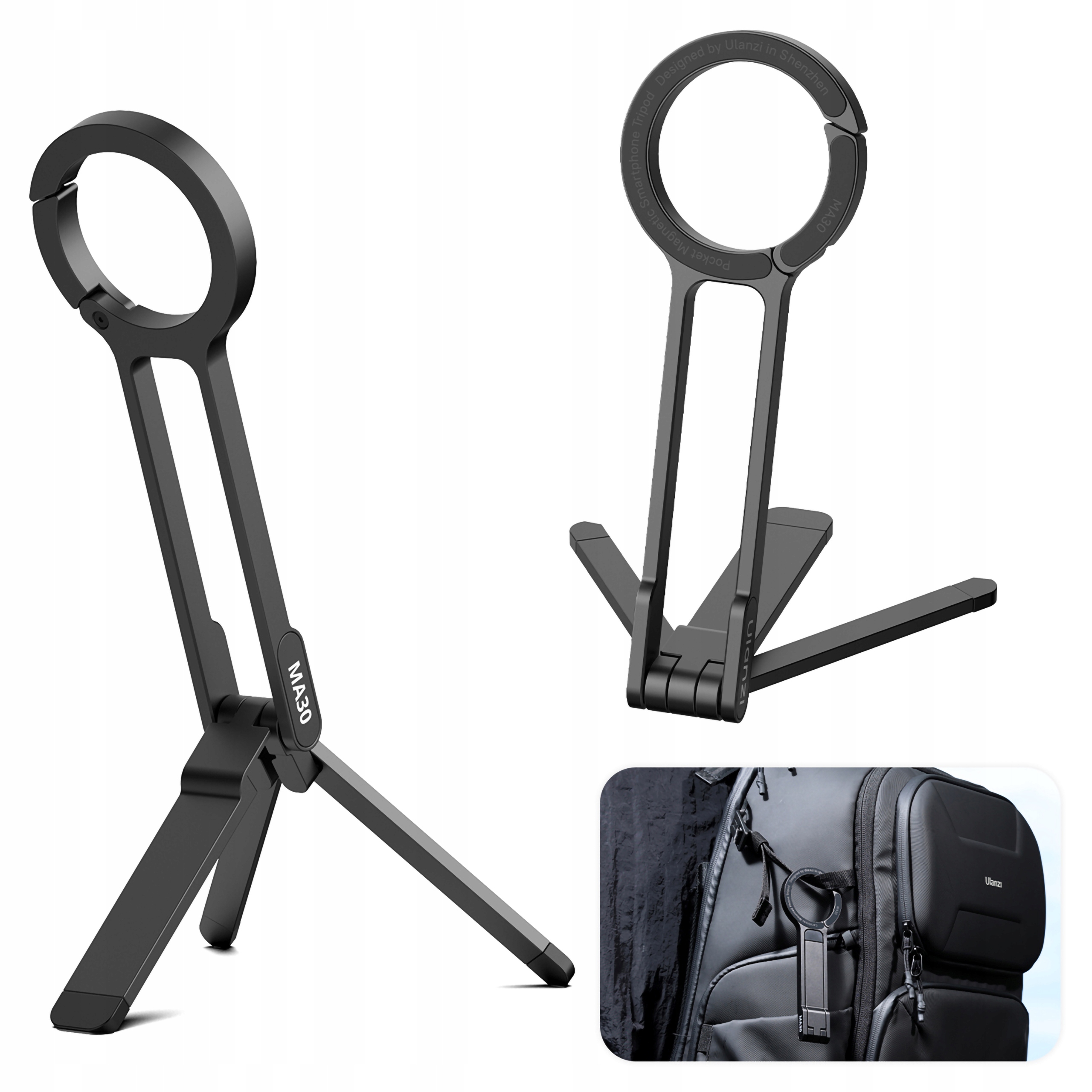 Mini stativ pro iPhone s MagSafe Ulanzi MA30 magnetické uchycení Grip