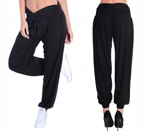 

Spodnie alladynki haremki casual oversize 2XL/3XL